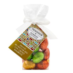 Ovetti di cioccolato latte e fondente con ripieni assortiti